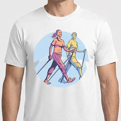 Férfi Imperial póló - Nordic Walking