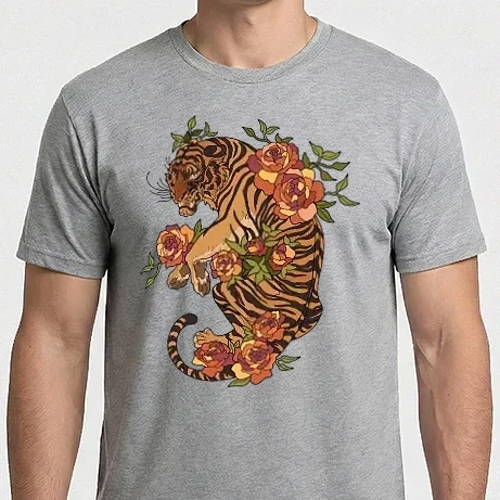 Férfi Imperial póló - tigris