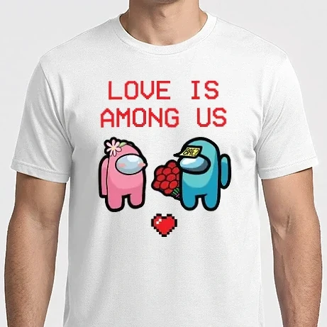 Férfi Imperial póló - Among us love
