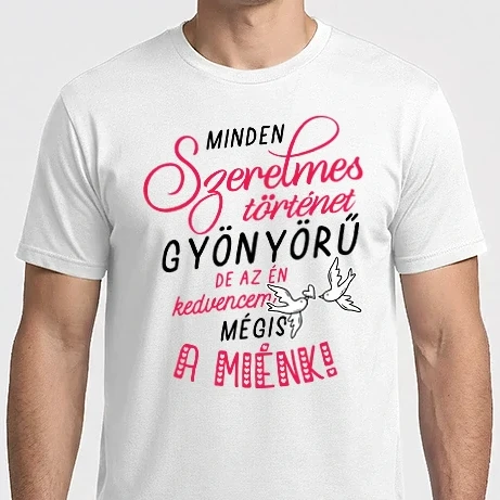 Férfi Imperial póló - Szerelmes történet