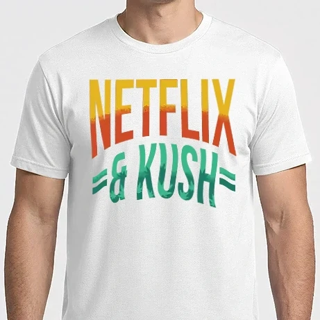 Férfi Imperial póló - netflix and kush