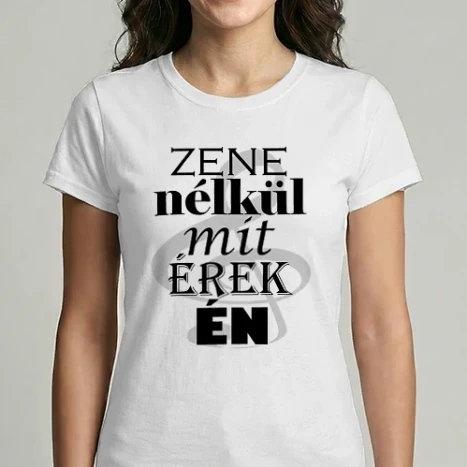Női Imperial póló - zene