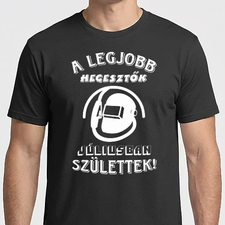 Férfi Imperial póló - Hegesztő szülinapja július