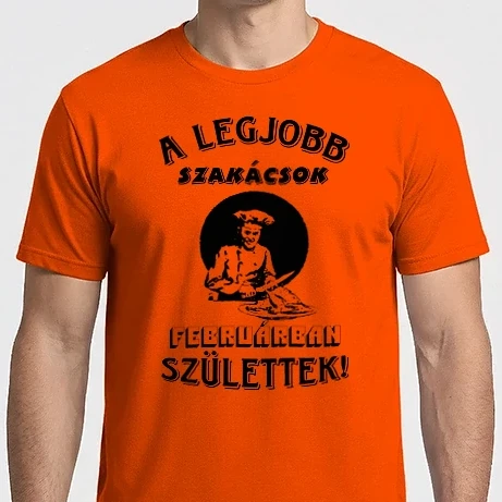 Férfi Imperial póló - Szakács szülinapja február