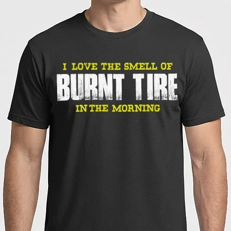 Férfi Imperial póló - Burnt Tire