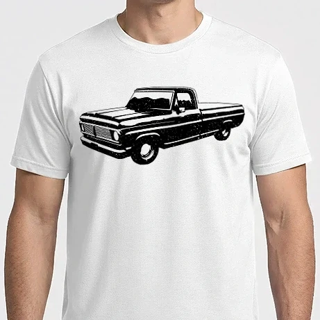 Férfi Imperial póló - Vintage truck