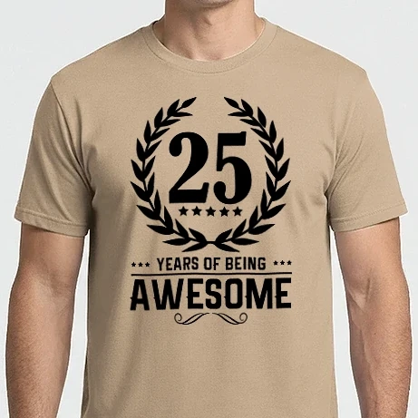 Férfi Imperial póló - 25 years awesome