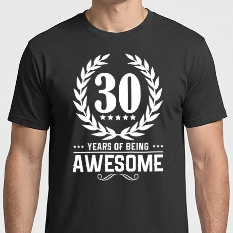 Férfi Imperial póló - 30 years awesome