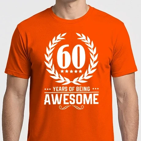 Férfi Imperial póló - 60 years awesome