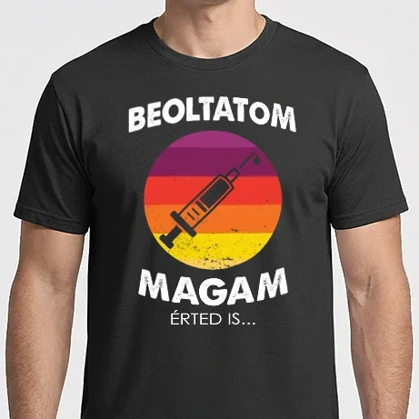 Férfi Imperial póló - Beoltatom magam, Érted is...