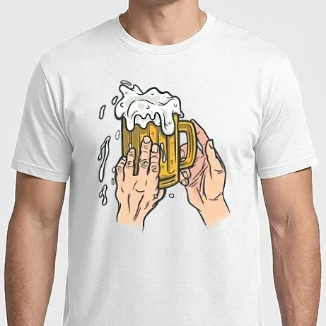 Férfi Imperial póló - Sörös korsó