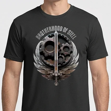 Férfi Imperial póló - Brotherhood of Steel