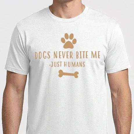 Férfi Imperial póló - Never bite me