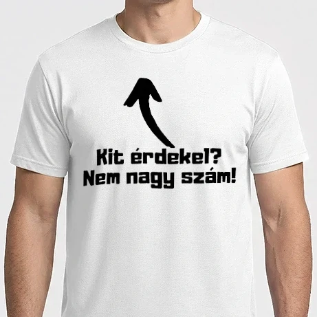 Férfi Imperial póló - Kit érdekel? 