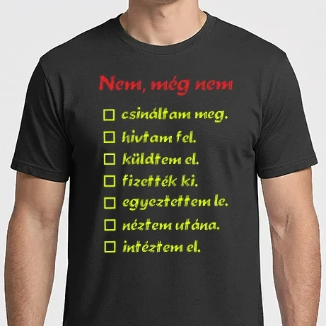 Férfi Imperial póló - Nem, még nem...