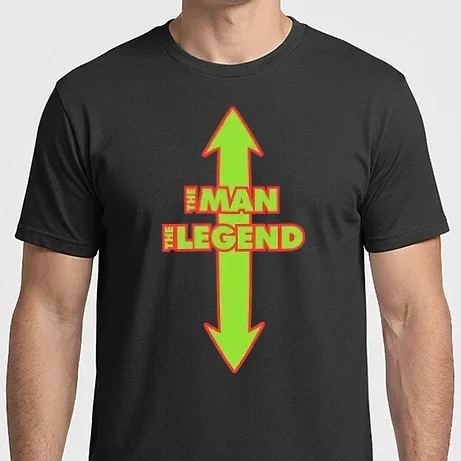 Férfi Imperial póló - The Man The Legend