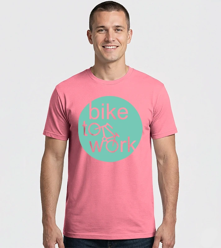 bike to work – Férfi Imperial póló
