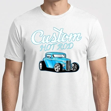 Férfi Imperial póló - Custom hot rod
