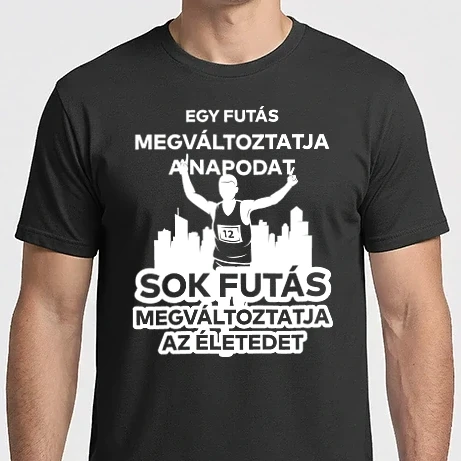 Férfi Imperial póló - a futás megváltoztat