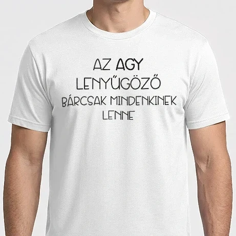Férfi Imperial póló - Az agy lenyűgöző