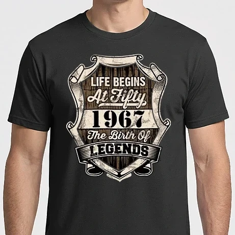 Férfi Imperial póló - LIFE BEGINS 1967