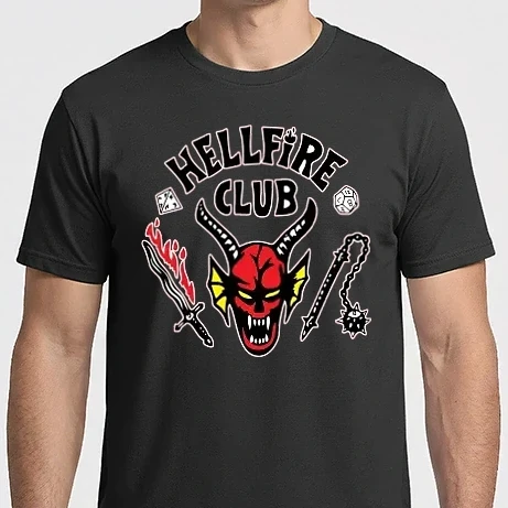 Férfi Imperial póló - Pokol tűze klub Stranger Things