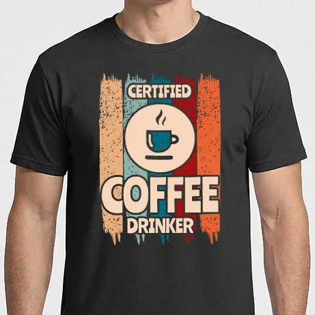 Férfi Imperial póló - Coffe drinker