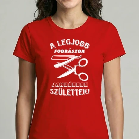 Női Imperial póló - Fodrász szülinapja január