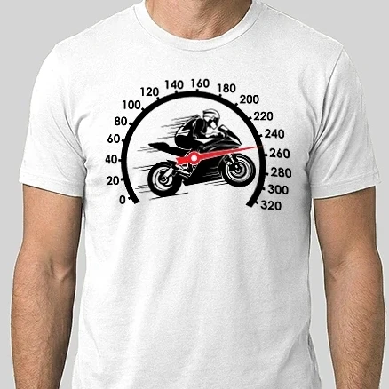 Férfi Alap póló - Motoros 
