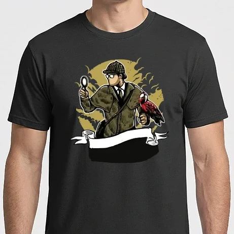 Férfi Imperial póló - Sherlock Holmes