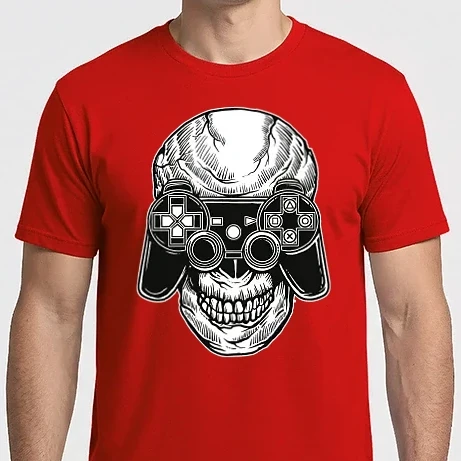 Férfi Imperial póló - Skull Gamers