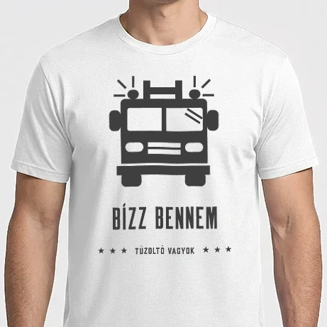 Férfi Imperial póló - Bízz bennem tűzoltó vagyok