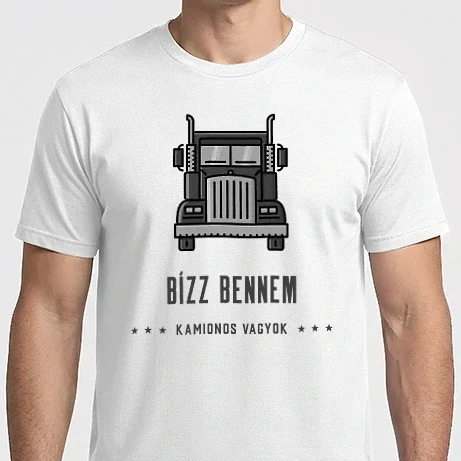 Férfi Imperial póló - Bízz bennem kamionos vagyok