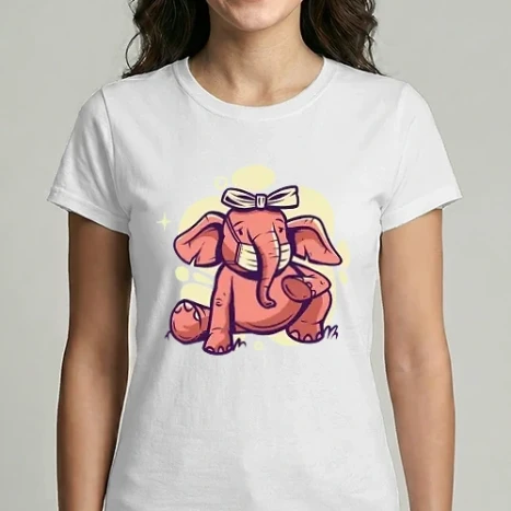 Női Imperial póló - Elephant facemask