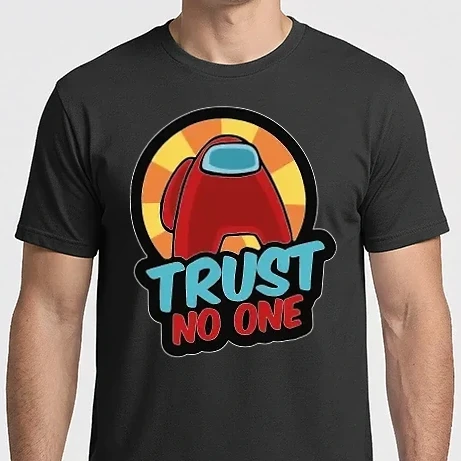 Férfi Imperial póló - Among us trust no one
