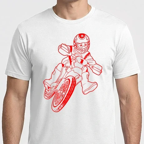 Férfi Imperial póló - Krossz motoros színezhető