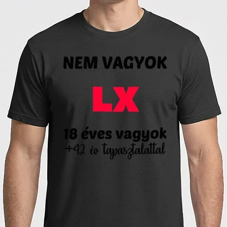 Férfi Imperial póló - Nem vagyok 60