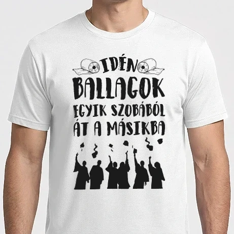 Férfi Imperial póló - Idén ballagok