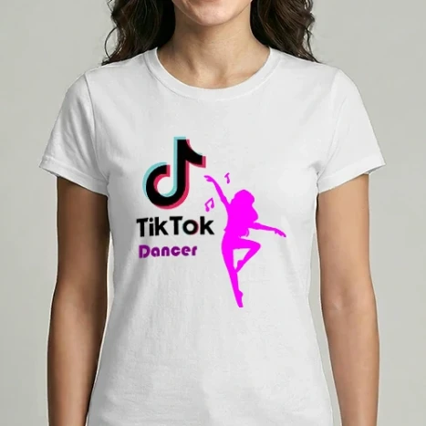Női Imperial póló - tik tok táncoló lány