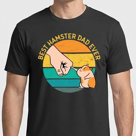 Férfi Imperial póló - Best Hamster Dad Ever