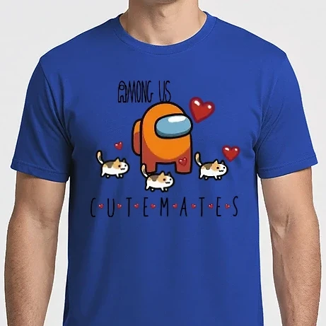 Férfi Imperial póló - Among us crewmates - cute mates