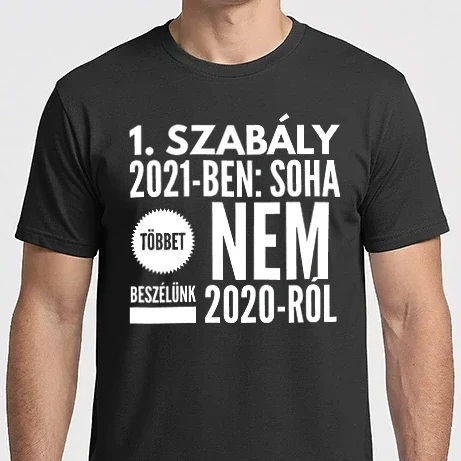 Férfi Imperial póló - Soha többet nem beszélünk 2020-ról
