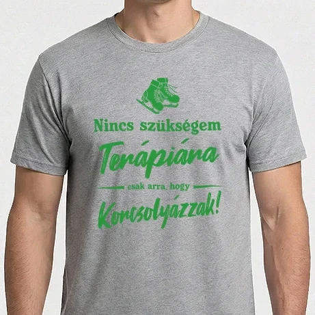 Férfi Imperial póló - Nincs terápia korcsolya