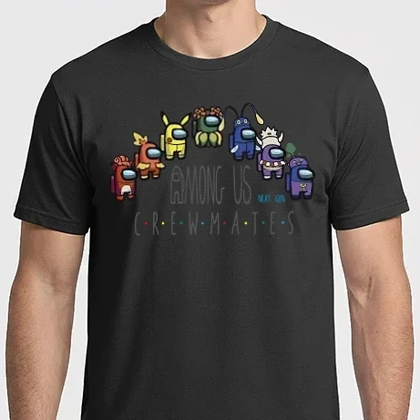 Férfi Imperial póló - Among us - crewmates next gen