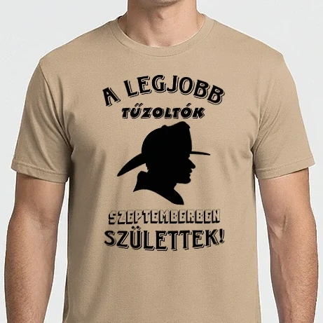 Férfi Imperial póló - Tűzoltó szülinapja szeptember