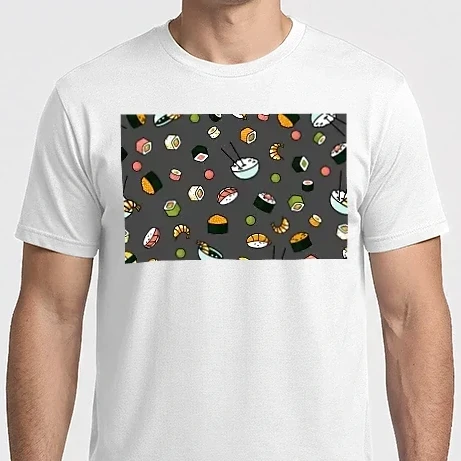 Férfi Imperial póló - Sushi maszk