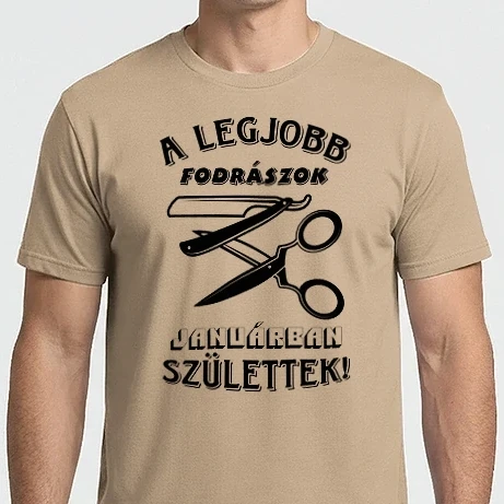 Férfi Imperial póló - Fodrász szülinapja január