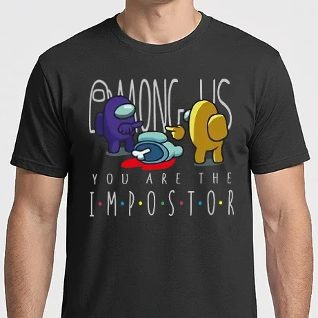 Férfi Imperial póló - Among us - you are the impostor