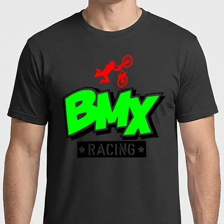 Férfi Imperial póló - BMX racing színezhető póló minta