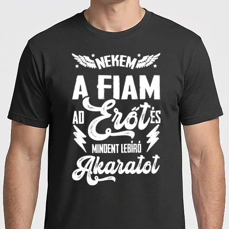Férfi Imperial póló - Erőt és mindent lebíró akaratot FIAM